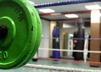 Salle de boxe